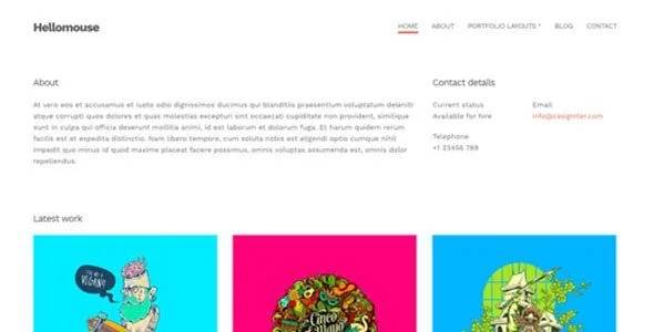 Cssigniter – Hellomouse Wordpress Theme featured image