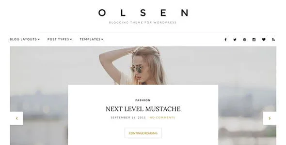 Cssigniter – Olsen Pro Wordpress Theme featured image