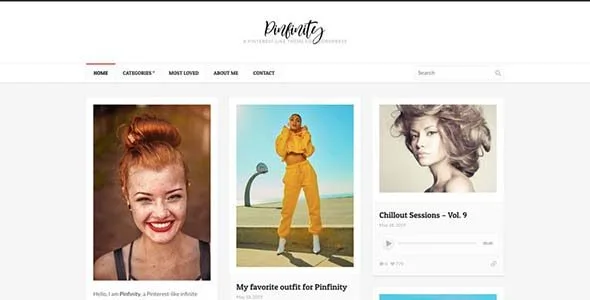 Cssigniter – Pinfinity Wordpress Theme featured image