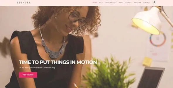 Cssigniter – Spencer Wordpress Theme featured image