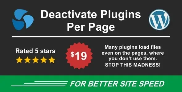 Deactivate Wordpress Plugins Per Page featured image