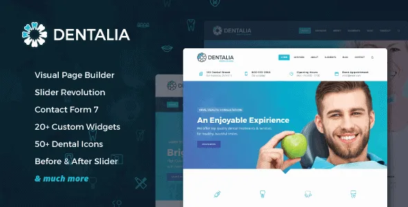 Dentalia – Dentist & Medical Wordpress Theme featured image