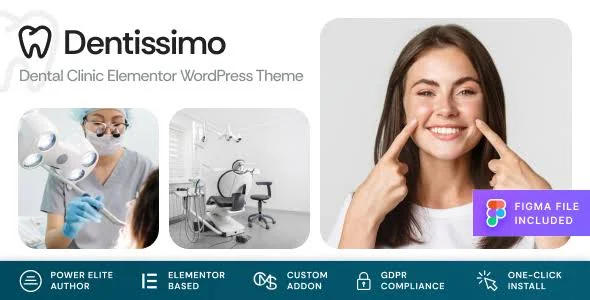 Dentissimo - Medical & Dentist WordPress Theme featured image
