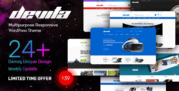 Devita - Multipurpose Theme for WooCommerce WordPress featured image