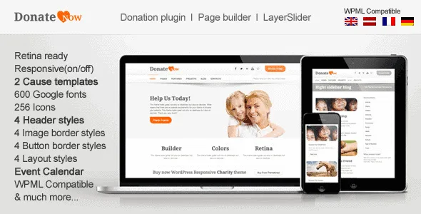 Donatenow – Wordpress Theme For Charity featured image