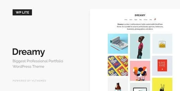 Dreamy Lite - Responsive Portfolio Wordpress Theme featured image