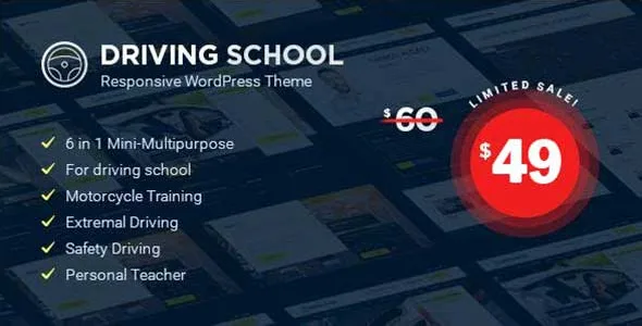 Driving School - WordPress Theme featured image