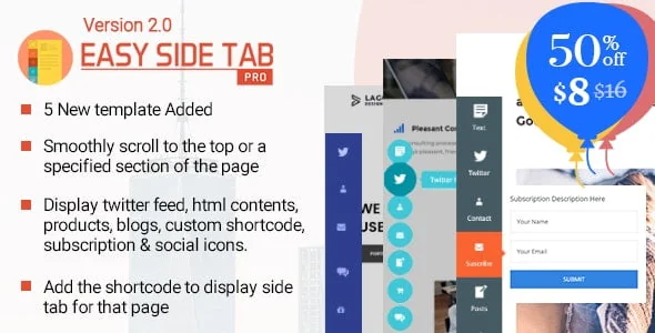 Easy Side Tab Pro featured image