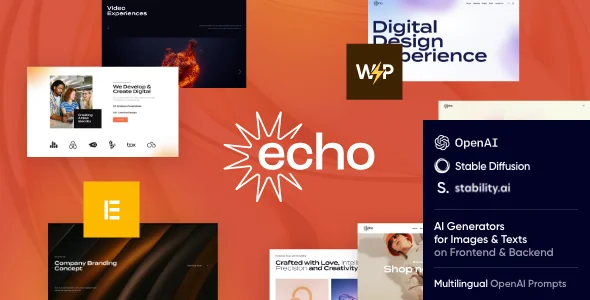 Echo - Advertising Bureau & Branding Agency WordPress Theme featured image