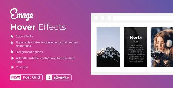 Emage - Image Hover Effects for Elementor featured image