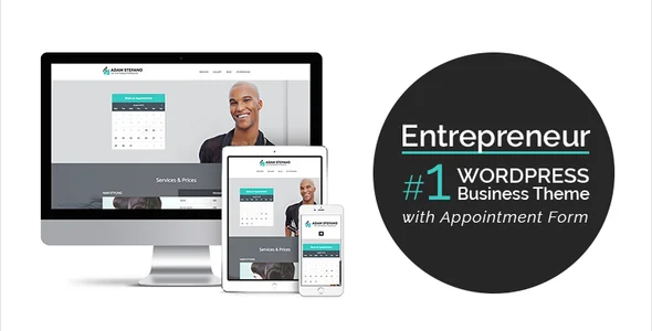 Entrepreneur – WordPress Theme for Appointment Booking featured image