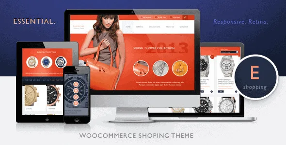 Essential – Responsive Woocommerce Ecommerce And Auction Theme featured image