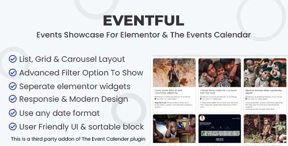 Events Showcase For Elementor And The Events Calendar featured image