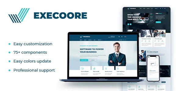 Execoore - Technology And Fintech Theme featured image