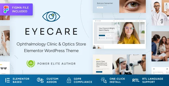 Eye Care - Eye Clinic & Family Optometrist WordPress Theme featured image