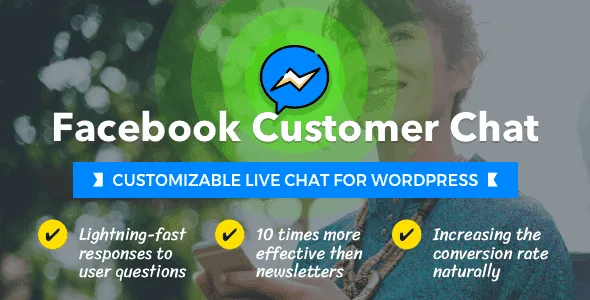 Facebook Customer Chat – Customizable Live Chat For Wordpress featured image