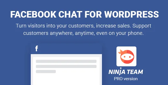 Facebook Live Chat For Wordpress featured image