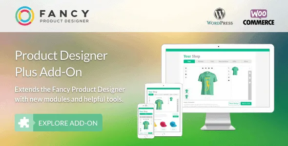Fancy Product Designer Plus Add-On Woocommerce/Wordpress featured image