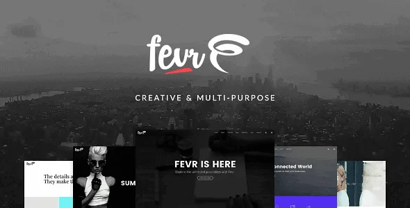 Fevr – Creative Multipurpose Theme featured image
