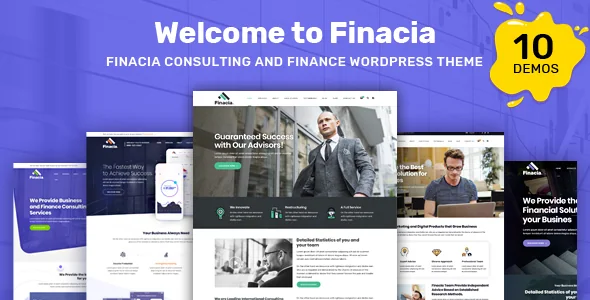 Finacia - Finance & Business WordPress Theme featured image