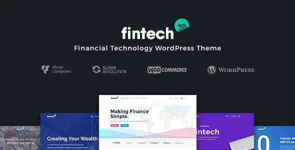 Fintech - Startup WordPress Theme featured image