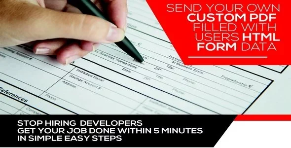 Form Generating PDF Premium featured image