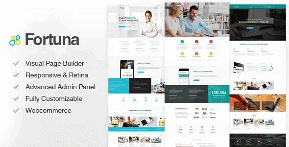 Fortuna – Responsive Multi-Purpose Wordpress Theme featured image