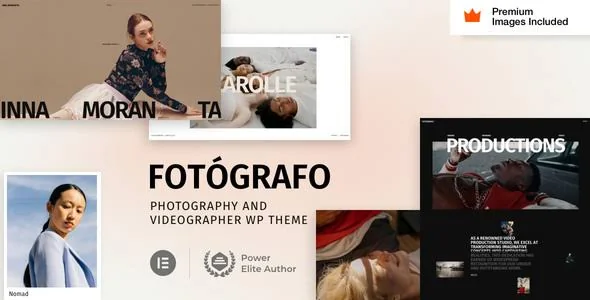 Fotógrafo - Photography Video Production WordPress Theme featured image