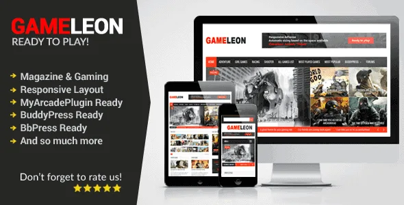 Gameleon – Wordpress Arcade Theme featured image