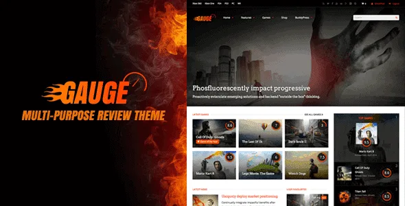 Gauge – Multi-Purpose Review Theme featured image