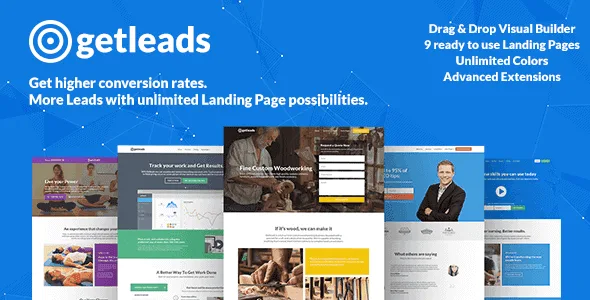Getleads High-Performance Landing Page Wordpress Theme featured image