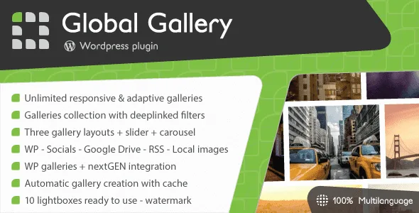 Global Gallery – Wordpress Responsive Gallery featured image