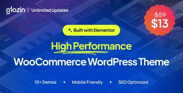 Glozin - Multipurpose WooCommerce WordPress Theme featured image