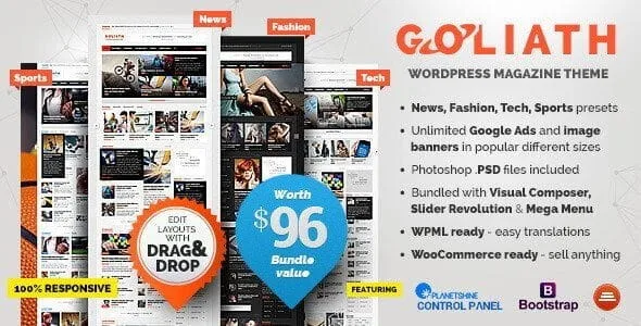Goliath – Ads Optimized News & Reviews Magazine featured image