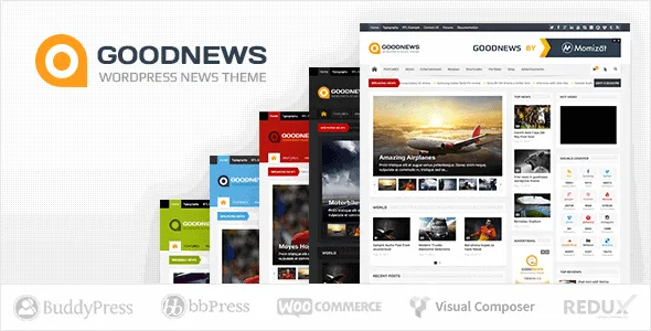 Goodnews – Responsive Wordpress News Magazine featured image