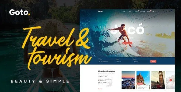 Goto - Tour & Travel WordPress Theme featured image