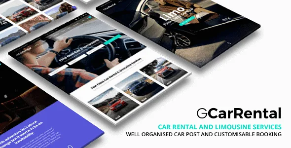 Grand Car Rental | Limousine Car Rental Wordpress featured image