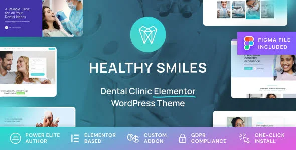 Healthy Smiles - Dental WordPress Theme featured image
