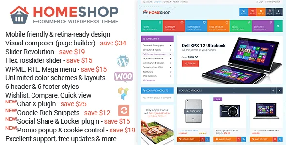 Home Shop – Woocommerce Theme featured image