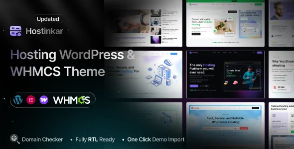 Hostinkar - Hosting WordPress & WHMCS Theme featured image