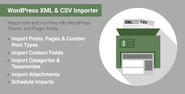 ImportWP Pro - WordPress XML & CSV Importer featured image