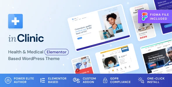 InClinic - Healthcare & Medical WordPress Theme featured image