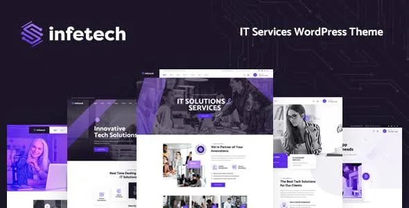 Infetech - IT Services WordPress Theme featured image