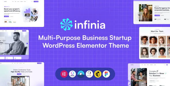 Infinia - Multipurpose Business Startup WordPress Elementor Theme featured image