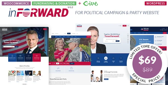 inForward - Political Campaign and Party WordPress Theme featured image