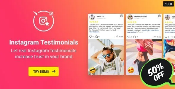 Instagram Testimonials Plugin For Wordpress featured image