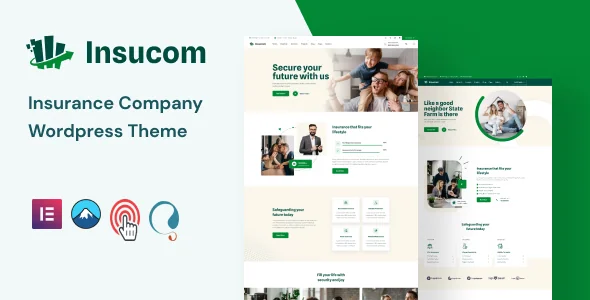 Insucom - Insurance WordPress Theme featured image