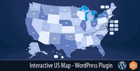 Interactive Us Map – Wordpress Plugin featured image