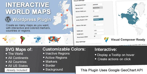 Interactive World Maps — The Responsive Interactive Maps Plugin featured image