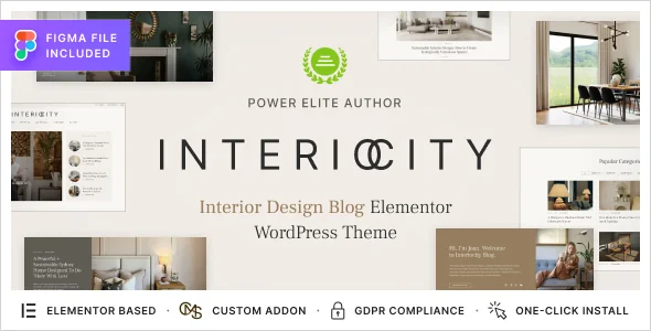 Interiocity - Home Decor Blog and Interior Design Magazine WordPress Theme featured image